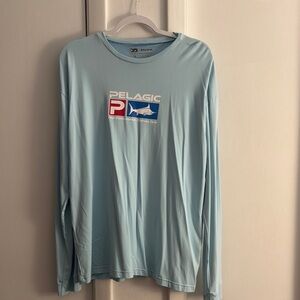 Pelagic Sky Blue Performance Shirt